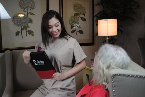 West Orange In-Home Care Services With Senior Lady