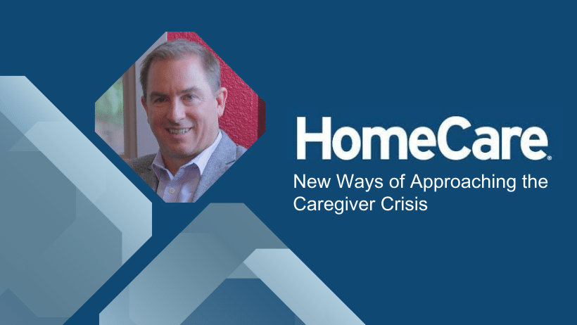 New Ways of Approaching the Caregiver Crisis