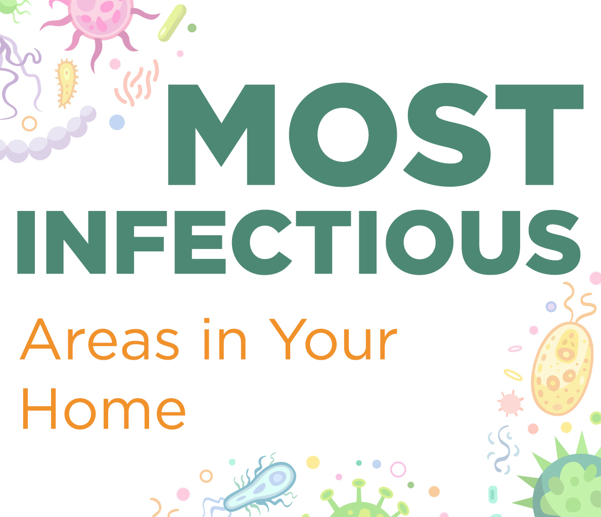 INFOGRAPHIC: Most Infectious Areas in Your Home